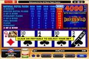 Play Free Deuces Wild Video Poker