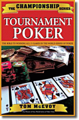 Championship Tournament Poker Book