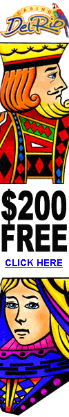 Casino DelRio gives you up to $200 FREE on your first deposit!