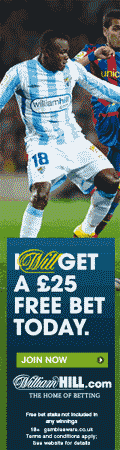 In addition to poker William Hill also has great odds in their sportsbook! Play and Win Today!