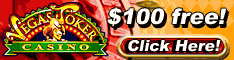 $100 Free to play at Vegas Joker Casino