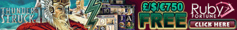 Get 125% Match Bonus up to $100 FREE at Ruby Fortune Casino!